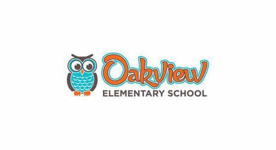 Oakview Elementary School Logo